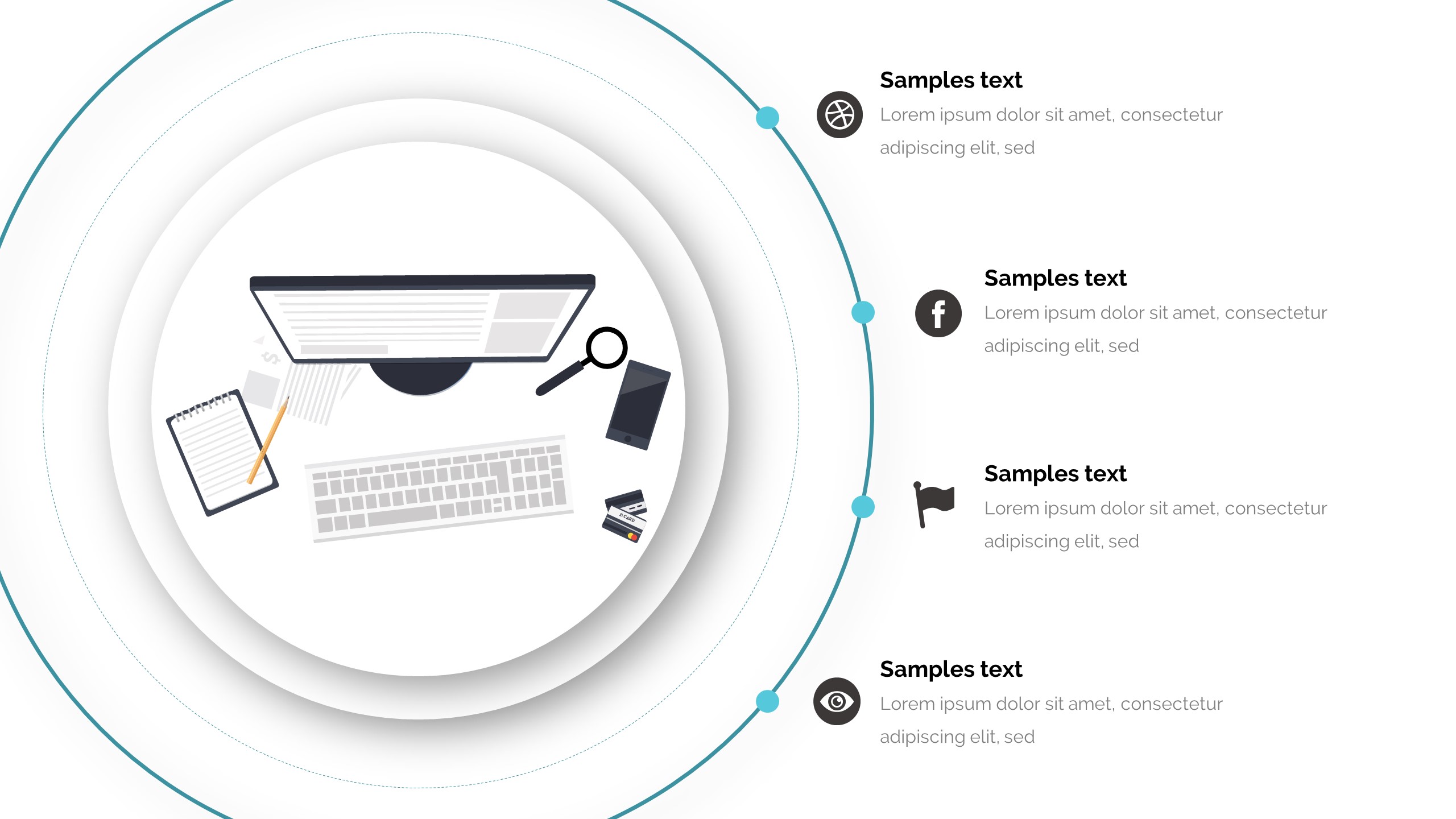 Bracket Minimal Design Powerpoint Template by 69slides GraphicRiver